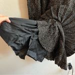 Escada by Margaret Ley Wool Vintage 80s Drop Waist Pleated Dress Black Size 10 Photo 6