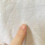 ALLSAINTS  Trixi Ruffled Eyelet Sleeve T-Shirt Dress Size Small White Photo 5