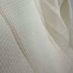 Lulus  Hulda Ivory Textured Button-Front Long Sleeve Blazer size Medium NWT Photo 10