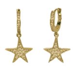 Kate Spade NWOT Kate♠️Spade You’re A Star Huggies Earrings Photo 1
