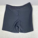 Nike NWT  Women's Black Flat Front Dri-Fit UV Bermuda Golf Shorts-Medium Photo 2