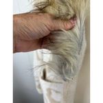 Donna Saylers Fabulous Furs NWT Long Cheetah Print Sweater w/ Faux Fur Collar M Tan Size M Photo 2