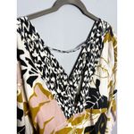 Maaji NWT  Lilith Cover Up Size Small Yellow Motif Swim Mini Dress Anthropologie Photo 6