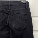 James Jeans  Twiggy Black Clean II Jet Black Denim Dry Aged Jeans - Size 28 Photo 7