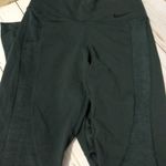 Nike  dark green dri fit LEGGINGS  size s EUC Photo 8