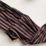 Anthropologie • Black Red Striped Jogger Pants Photo 0