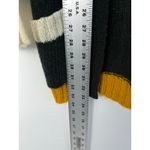 Wooden Ships Anthropologie Colorblock Open Knit Cardigan Women S/M Boho Cozy Photo 7