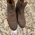 Lucky Brand Chic Brown Ankle Boots with Side Zipper 8.5 M Photo 6
