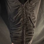 Princess Polly Black Long Sleeve front closure  Top Photo 2