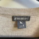 Eddie Bauer Women's Beige Crew Neck Button Front Cardigan Sweater Size Small Photo 2