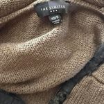 The Limited  - Women's Knit Hooded Sweater - Brown - XS/S - Half Zip Pullover Photo 3