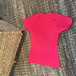 W Swim Neon Pink New Jersey Graphic Swim Baby Tee Size XS Photo 7