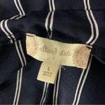 Altar'd State Altar’d State Navy Striped High Waist Paperbag Belted Wide Leg Pants L Trendy Photo 4