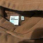 TNA Brown Cozy Fleece Perfect Fit Hoodie Photo 3