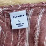 Old Navy Halter Maxi Dress Womans Large Pink Sleeveless Cruise Vacation Beachy Photo 2