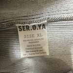 SER.O.YA Ribbed Jill Dress Gray Size XL Photo 6