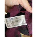 Wild Fable  Women's Shirt S Long‎ Sleeve Button-Down Plaid Buffalo Check Burgundy Photo 7