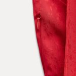 ZARA  midi dress Elegant Red Halter prom wedding cocktail party satin  Photo 2