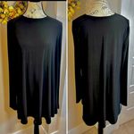 Show Me Your Mumu  Scoop Neck Long Sleeve Curved Hem Tunic Top Sz L Photo 1
