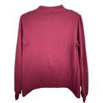 J.Crew  Mock Neck Gathered Shoulder Knit Top Size Medium Photo 2