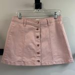 Forever 21 Pink Jean Skirt Photo 0