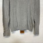 Catherine Malandrino  Gray Long Sleeve Crewneck Sweater‎ Size L Photo 2