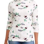 Time & Tru Winter Theme Turtleneck Top Photo 0
