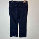 J.Crew Slim Demi Boot Jeans Size 31 Dark Wash Raw Hem Denim Photo 4