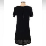 Lovers + Friends  Womens Size S Small Floral Shift Dress Short Sleeve Semi Sheer Photo 2