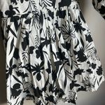 HYFVE  Black and White Floral Mini Dress Photo 4
