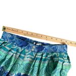 VTG Ashley Brooke Modest Skirt Size 10 Green Flowy Broomstick BOHO Festival FLAW Blue Photo 10