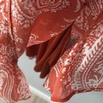 1. State Nordstrom Paisley Red Dress Size Large Wedding Guest Spring Easter Photo 4