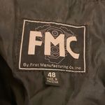 FMC Mens Carbine Traditional Leather Vest Size 48 Black Photo 7