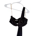 House Of CB Marnelle Black Crop Top Photo 2