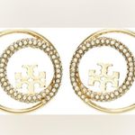 Tory Burch $198 Retail Open Miller Stud Earrings Photo 1