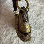 Coach y2k  Vintage Brown Stud Gold Hobo Mini Purse Shoulder Bag Photo 6