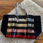 Victoria's Secret Victoria Secret Sequin Tote Bag NWT Photo 0