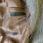 Donna Karan  New York Wool Linen Blend Italian Oversized Blazer Photo 5
