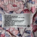 Knox Rose  Dress Womens Pink Floral Ruffle Tiered Babydoll Size Large Photo 9