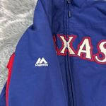 Majestic Texas Rangers MLB Jacket Women’s SZ S Authentic  Full Zip Therma Base Bl Photo 3