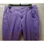 Liverpool Womens Abby Ankle Skinny Jeans Lavender Size 12P Photo 1