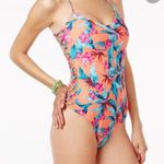 Hula Honey Medium - New  Lace Up Cutout One Piece Swimsuit Photo 0