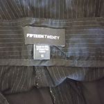 Fifteen Twenty  shorts Black And White Pinstripe Photo 2