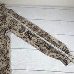 Knox Rose  Sheer Floral Button Down Shirt Size Small Photo 7