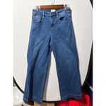 Driftwood  Martha Wide Leg Cropped Jeans Blue Wash Women's Size 28 Photo 2