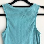 Aerie  Ribbed Blue Basic Tank Top M Photo 3