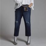 Anthropologie Pilcro The Borrowed High Rise Distressed Boyfriend Denim Jeans 29 Photo 2