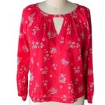 Universal Threads Boho Red Calico Floral Peasant Bohemian Blouse by UNIVERSAL THREAD ~ Size MEDIUM Photo 3