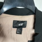 H & M one button blazer black size 6‎ Photo 6
