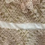 Self Portrait NWT Lace Triangle Hem Dress Photo 3